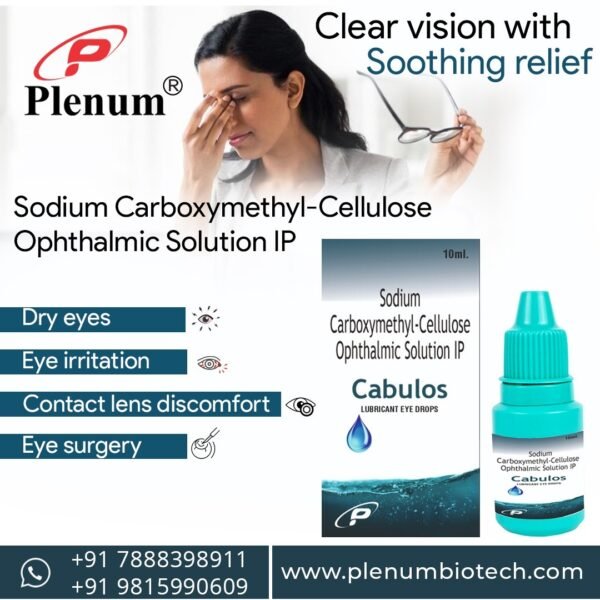Sodium Carboxymethyl Cellulose Ophthalmic Solution | Cabulos Lubricant Eye Drops Sodium Carboxymethyl Cellulose Ophthalmic Solution | Cabulos Lubricant Eye Drops