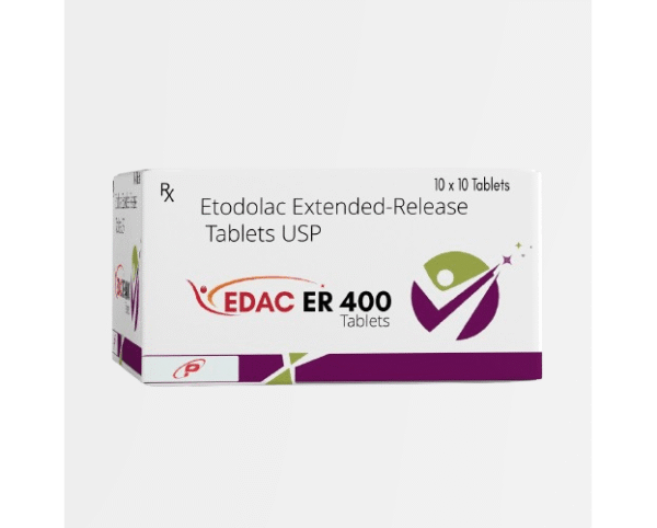 Etodolac Extended Release Tablets | Edac ER 400 tablets