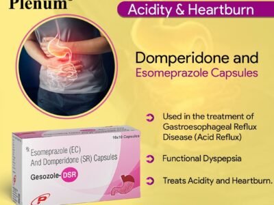 Domperidone Esomeprazole Capsules | Gesozole-DSR Capsules