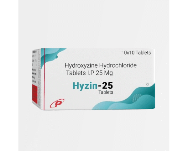 Hydroxyzine Tablets 25mg | Hyzin-25 Hydroxyzine Tablets 25mg | Hyzin-25