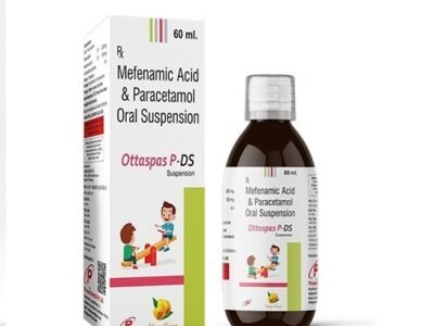 Mefenamic Acid Paracetamol Oral Suspension | Ottaspas P-DS Suspension