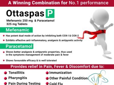 Mefenamic Acid Paracetamol Tablets | Ottaspas P