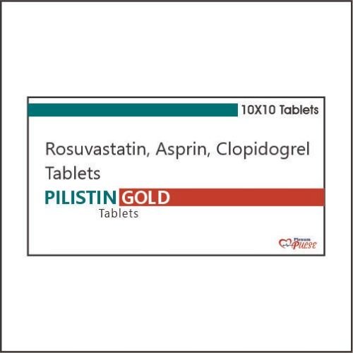 Rosuvastatin Clopidogrel Aspirin Capsules | Pilistin Gold