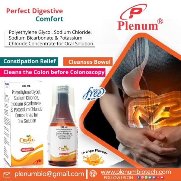 PEG-3350 Sodium Chloride Bicarbonate Potassium Chloride | Pleglup Solution