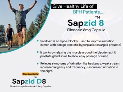 Silodosin Capsules 8mg | Sapzid 8