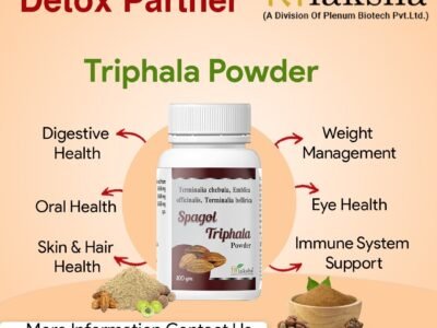 Terminalia Chebula Emblica Officinalis Terminalia Bellirica | Spagol Triphala Powder