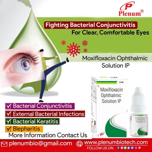 Moxifloxacin Ophthalmic Solution | Mxnum Eye Drop