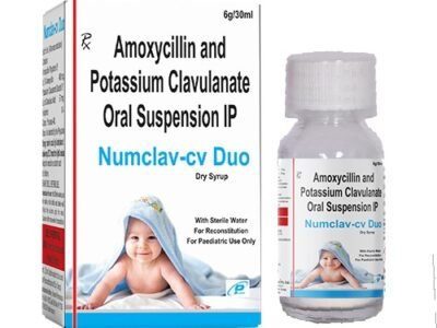 Amoxicillin Clavulanic Acid 457 mg Dry Syrup | Numclav-CV Duo