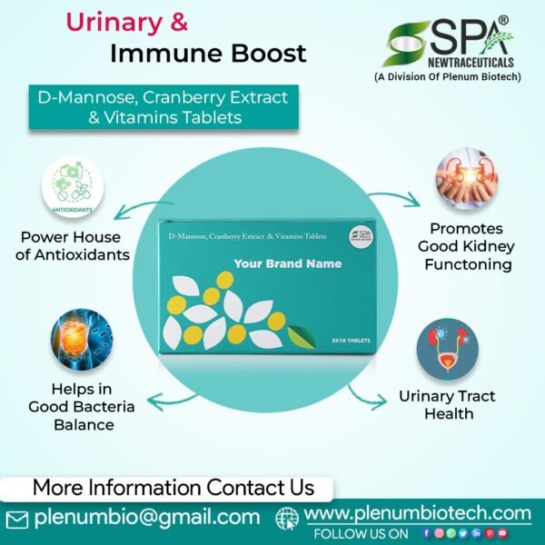 Cranberry Extract D Mannose And Hibiscus Extract | Cranarin Tablet