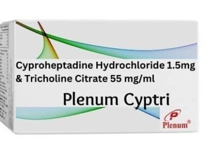Cyproheptadine Hydrochloride 1.5mg Tricholine Citrate 55 mg Suspension