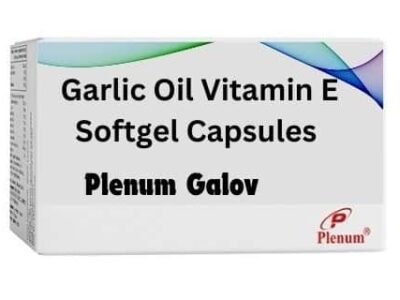 Garlic Oil Vitamin E Softgel Capsules