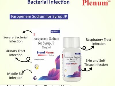 Faropenem Sodium for Syrup JP | Plerocin-50 Dry Syrup