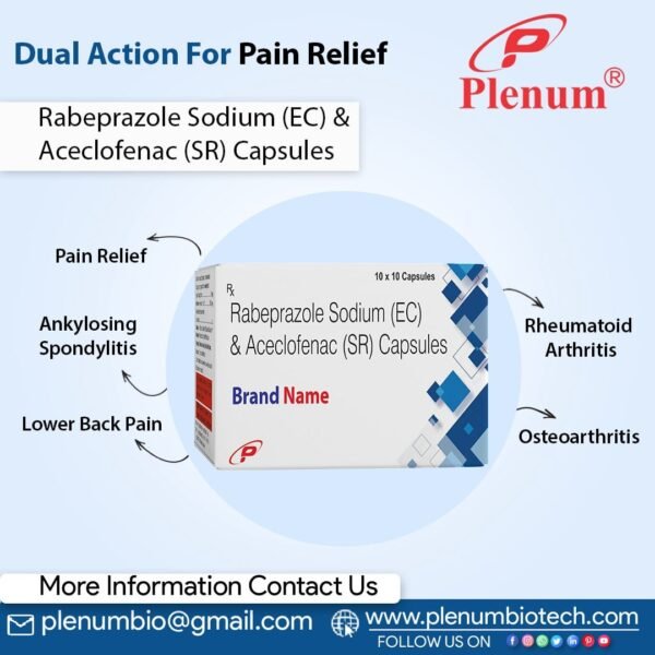 Rabeprazole Sodium Aceclofenac Capsules | Jetrab-AC