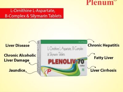 L-Ornithine L-Aspartate B-Complex Silymarin Tablets | Plenoliv 70