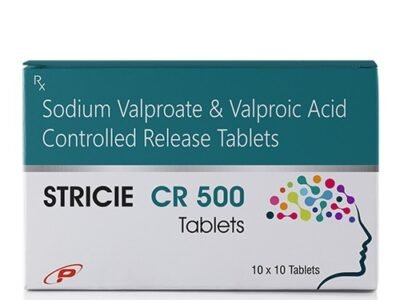 Sodium Valproate Valproic Acid Controlled Release Tablets | Stricie CR 500