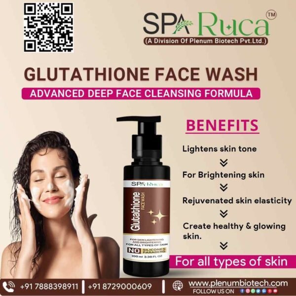 Spa Ruca Glutathione Face Wash