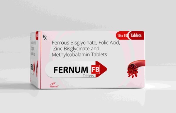 Ferrous Bisglycinate Folic Acid Zinc Bisglycinate Methylcobalamin Tablet