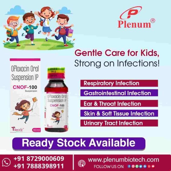 Ofloxacin Oral Suspension | Cnof -100