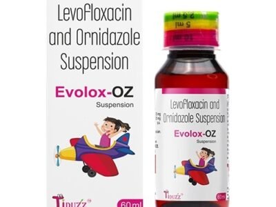 Levofloxacin and Ornidazole Suspension | Evolox OZ