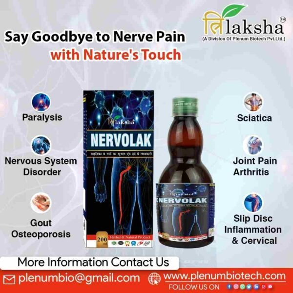 Ayurvedic Nervous Syrup | Nervolak