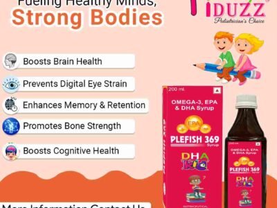 Omega-3 EPA & DHA Syrup | Plefish 369