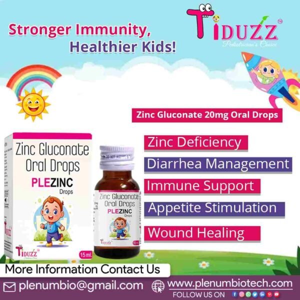 Zinc Gluconate Oral Drops | Plezinc Drops Zinc Gluconate Oral Drops | Plezinc Drops