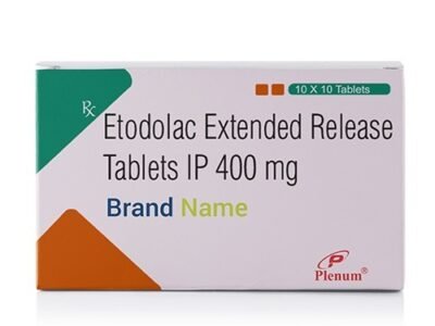 Etodolac 400 mg Tablet- Plenum