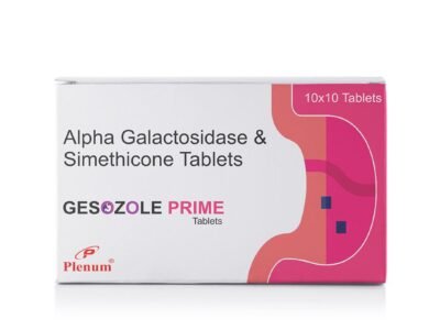 Alpha Galactosidase and Simethicone Tablets