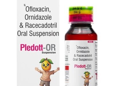 Ofloxacin Ornidazole Racecadotril Oral Suspension | Pledott-OR