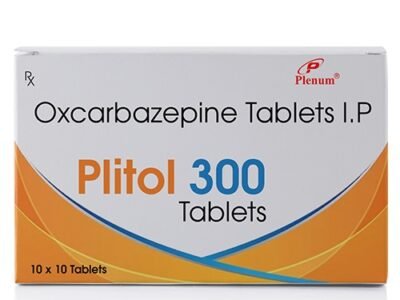 Oxcarbazepine Tablets I.P | Plitol 300