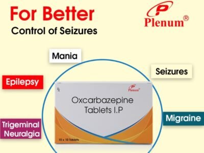 Oxcarbazepine Tablets I.P | Plitol 300