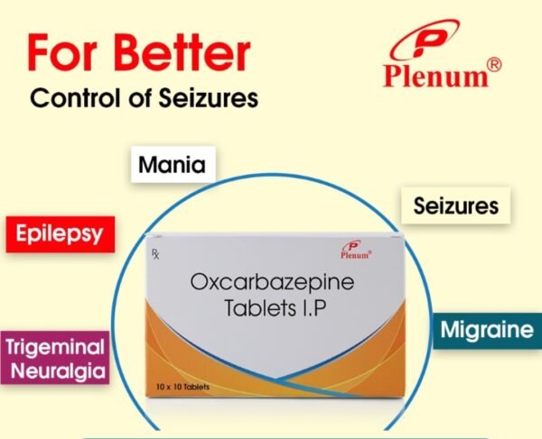 Oxcarbazepine Tablets I.P | Plitol 300 Oxcarbazepine Tablets I.P | Plitol 300