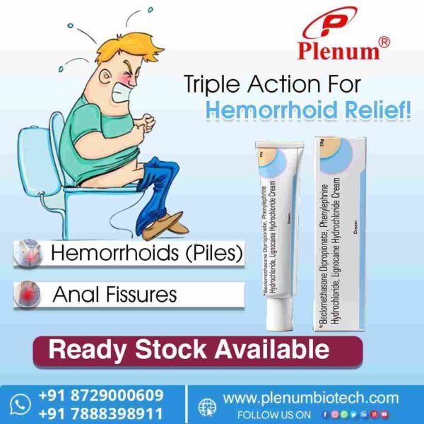 Beclomethasone Dipropionate Phenylephrine Hydrochloride Lignocaine Hydrochloride Cream | Pldyvate