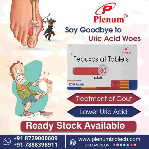 Febuxostat 80 Mg Tablet | Nixget-80