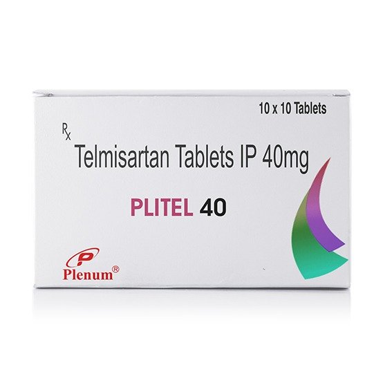 Telmisartan Tablets 40mg | Plitel 40