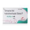 Telmisartan And Hydrochlorothiazide Tablets | Plitel H 40