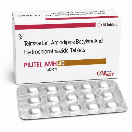 Telmisartan Amlodipine Hydrochlorothiazide Tablets | Pilitel AMH 40 Telmisartan Amlodipine Hydrochlorothiazide Tablets | Pilitel AMH 40