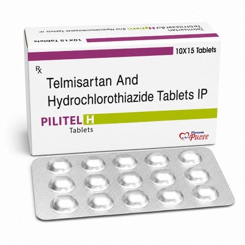 Telmisartan And Hydrochlorothiazide Tablets | Pilitel H 40 Telmisartan And Hydrochlorothiazide Tablets | Pilitel H 40