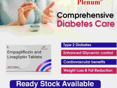 Empagliflozin 10mg and Linagliptin 5mg Tablet | Pleompa 10 Mg/5 Mg