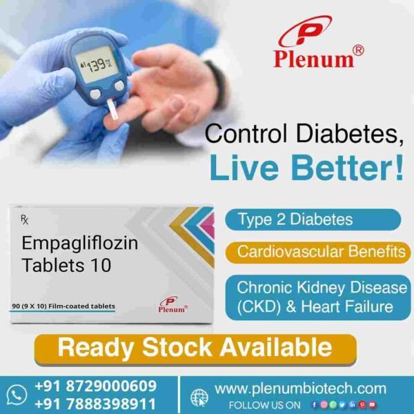 Empagliflozin 10 Mg Tablet | Gisempa-10