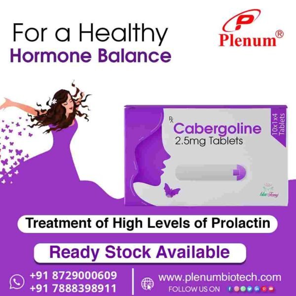 Cabergoline Tablet 2.5 Mg | Femycab 2.5 Cabergoline Tablet 2.5 Mg | Femycab 2.5