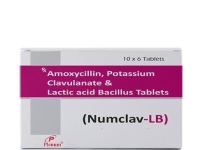 Amoxycillin Potassium Clavulanate Lactic acid Bacillus Tablets | Numclav LB