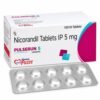 Nicorandil Tablets 5 Mg | Pulserun-5 Nicorandil Tablets 5 Mg | Pulserun-5