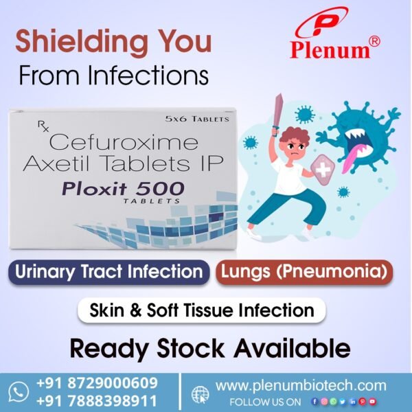 Cefuroxime Axetil Tablets 500 Mg | Ploxit