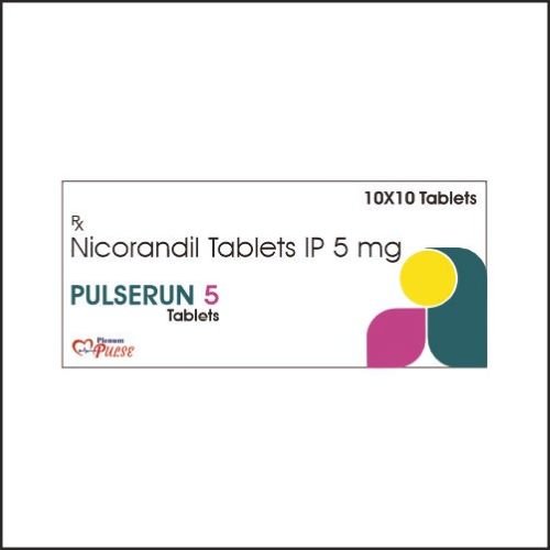 Nicorandil Tablets 5 Mg | Pulserun-5 Nicorandil Tablets 5 Mg | Pulserun-5