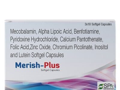 Mecobalamin Alpha Lipoic Acid Benfotiamine Lutein | Merish Plus