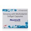 Ginseng with Vitamins Minerals Antioxidants Softgel Capsules | Numvit Ginseng with Vitamins Minerals Antioxidants Softgel Capsules | Numvit
