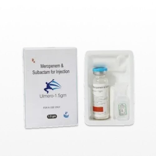 Meropenem Sulbactam for Injection 1.5 Gm | Ulmero-1.5 gm