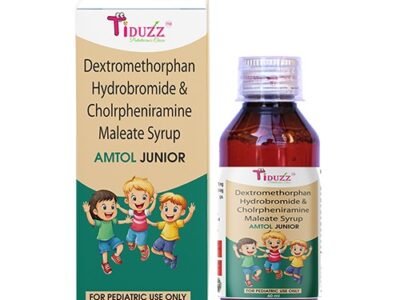 Dextromethorphan Hydrobromide Chlorpheniramine Maleate Syrup | Amtol Junior