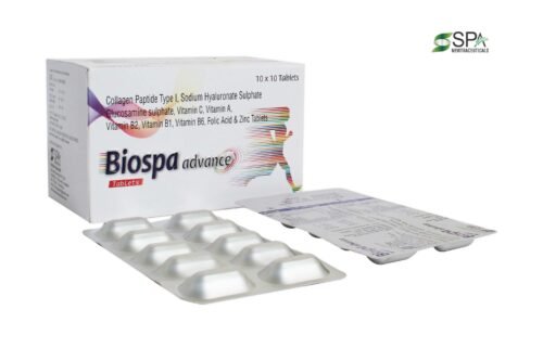 Chondroitin Sulphate Marine Collagen Peptide Hyaluronic Acid & L-Ascorbic Acid Tablets